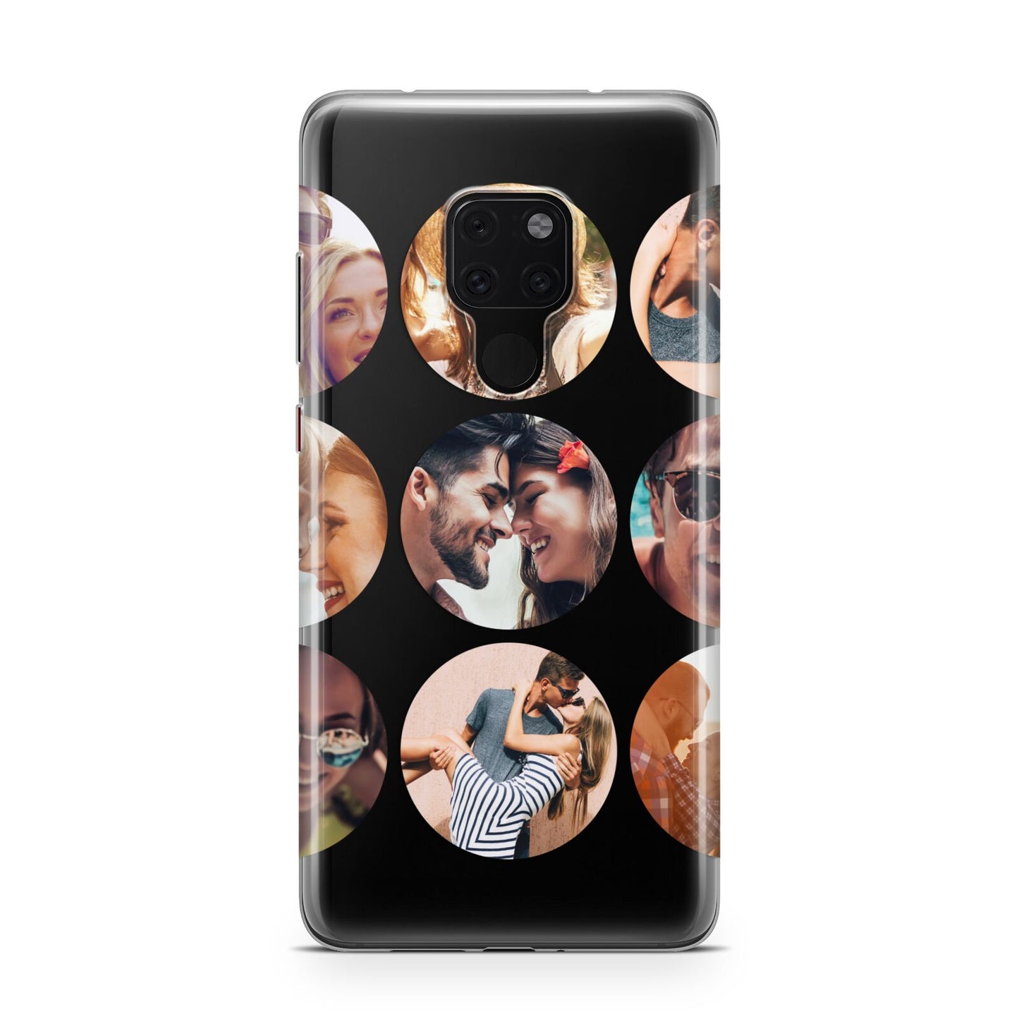 Circular Photo Montage Upload Huawei Mate 20 Phone Case