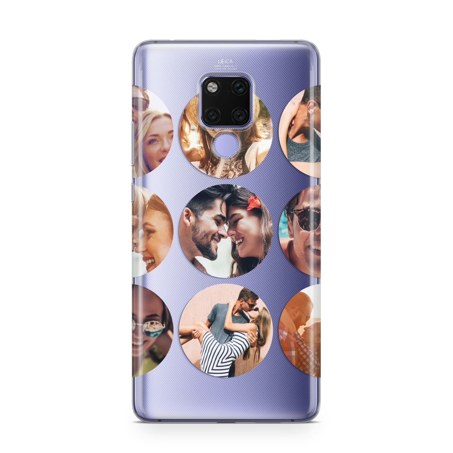 Circular Photo Montage Upload Huawei Mate 20X Phone Case