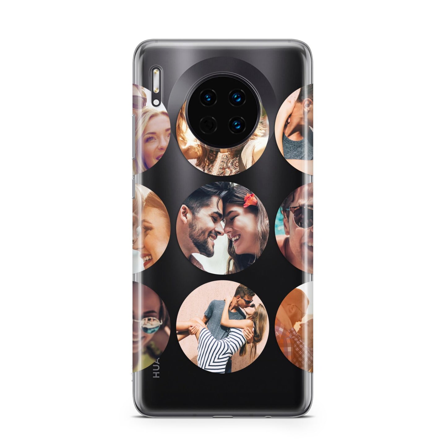 Circular Photo Montage Upload Huawei Mate 30