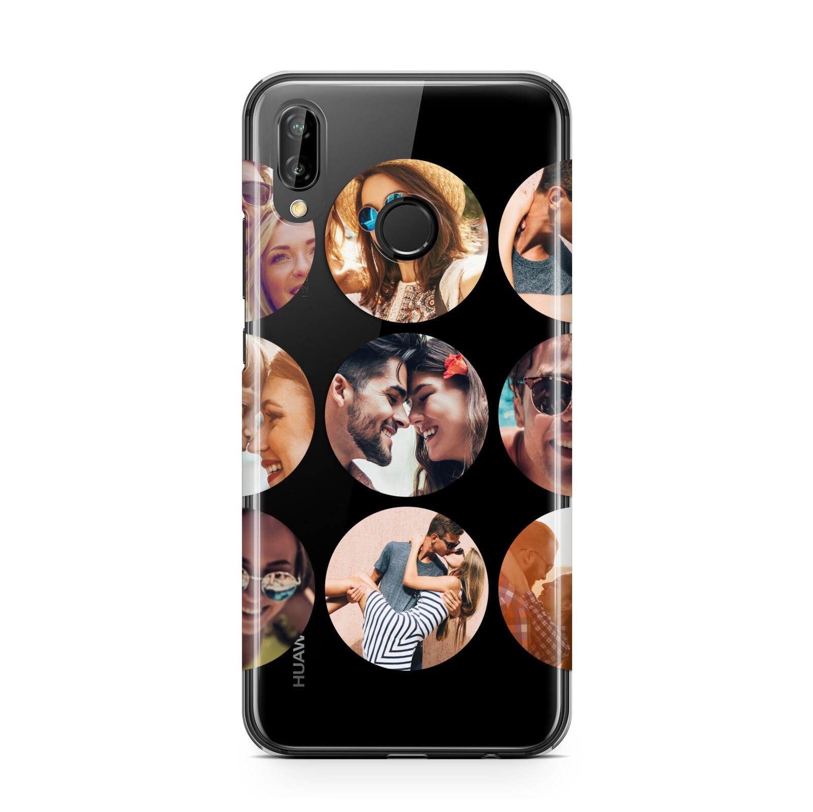 Circular Photo Montage Upload Huawei P20 Lite Phone Case