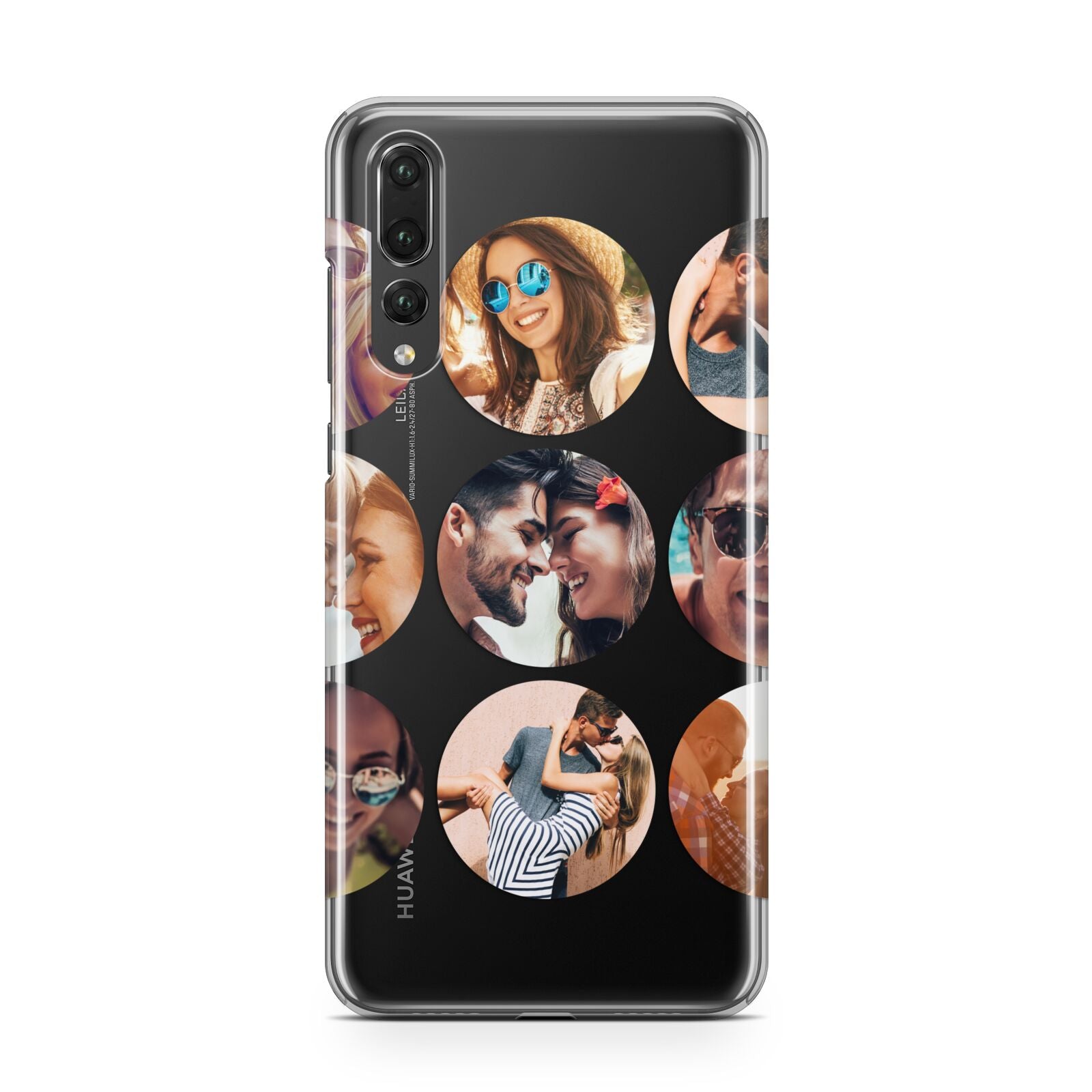 Circular Photo Montage Upload Huawei P20 Pro Phone Case