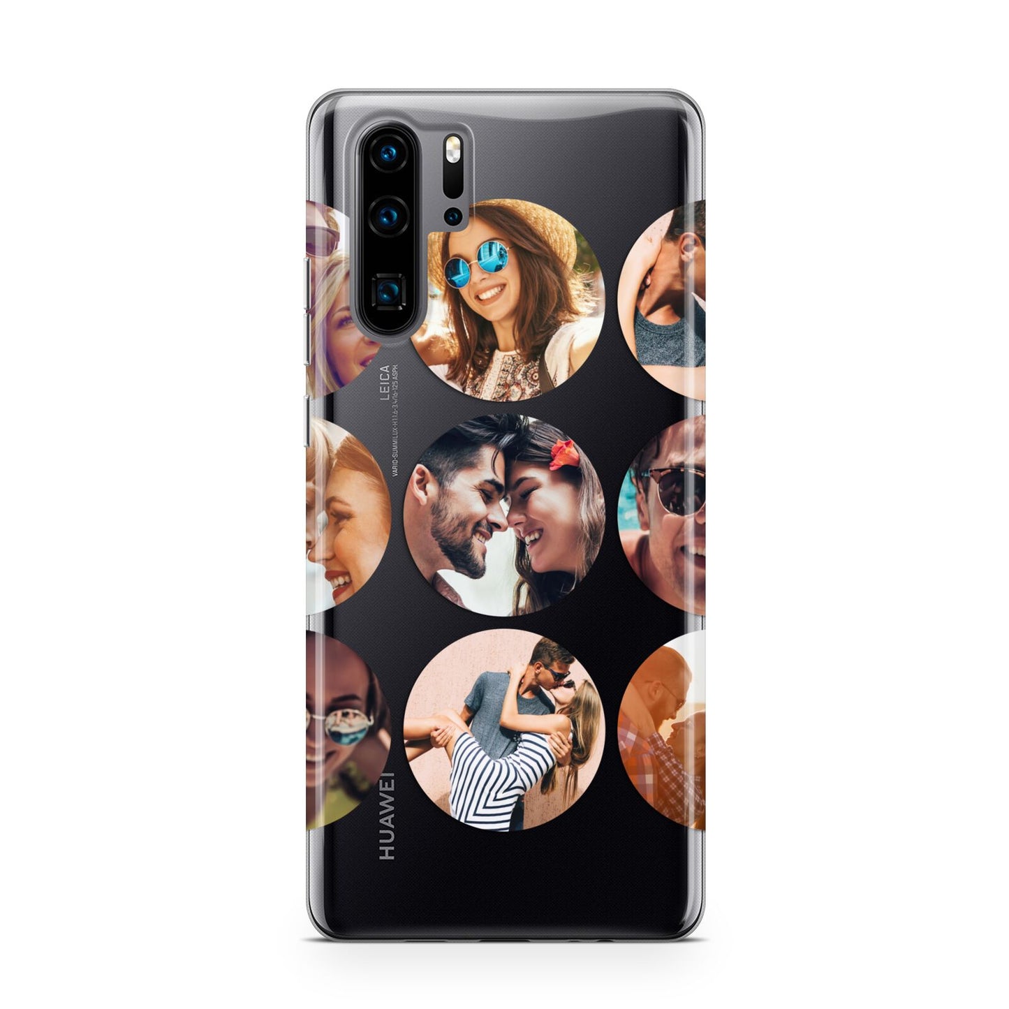 Circular Photo Montage Upload Huawei P30 Pro Phone Case
