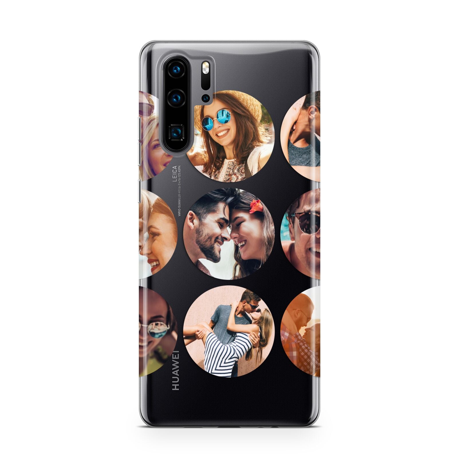 Circular Photo Montage Upload Huawei P30 Pro Phone Case