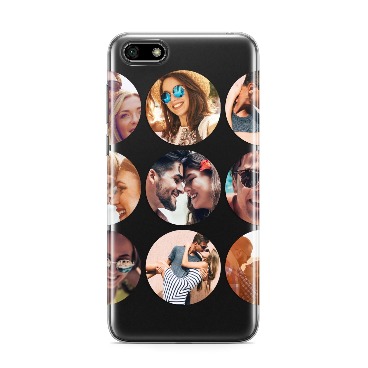 Circular Photo Montage Upload Huawei Y5 Prime 2018 Phone Case
