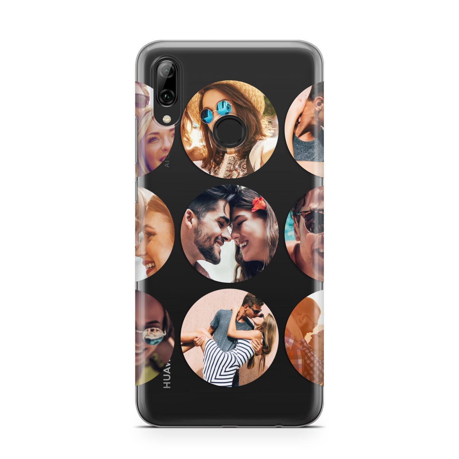 Circular Photo Montage Upload Huawei Y7 2019