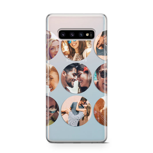 Circular Photo Montage Upload Protective Samsung Galaxy Case