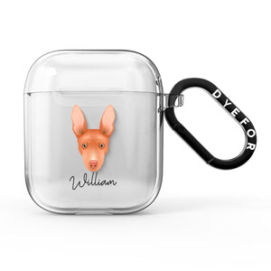 Cirneco Dell'Etna Personalised AirPods Case
