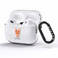 Cirneco Dell Etna Personalised AirPods Pro Clear Case Side Image