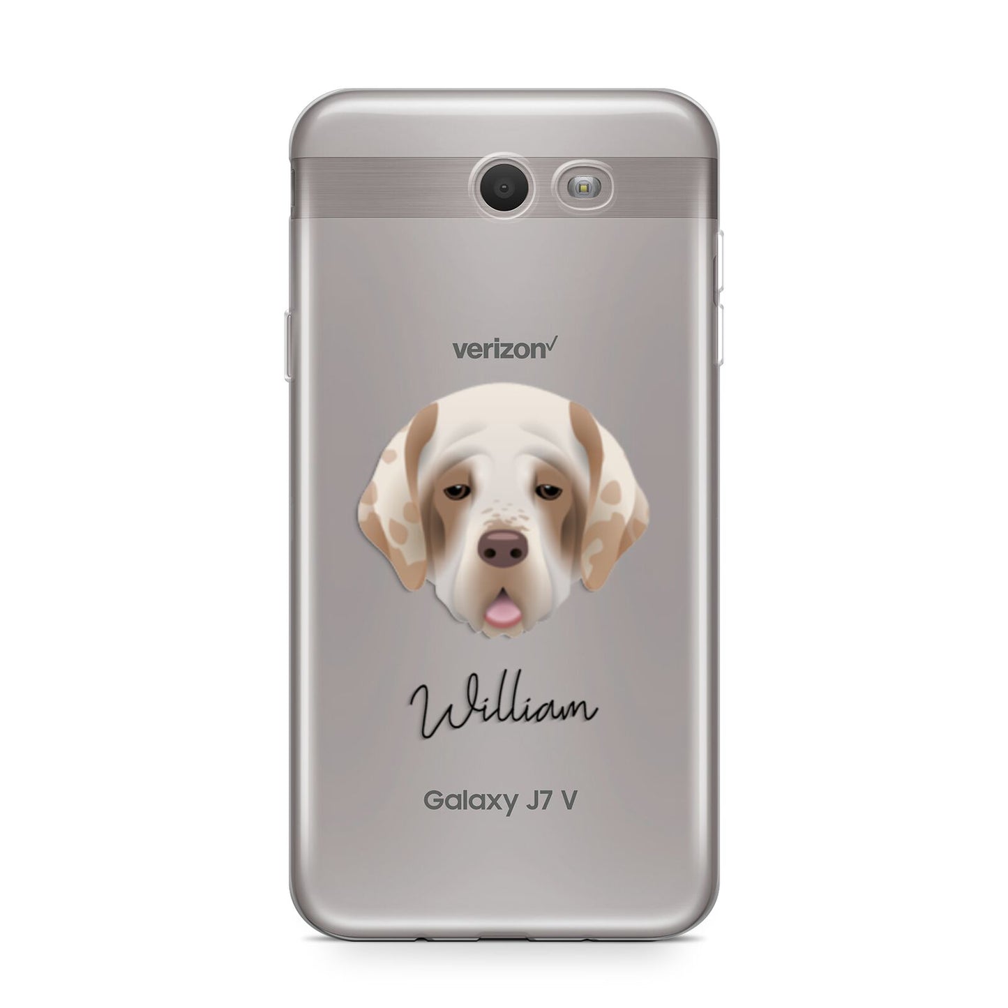 Cirneco Dell Etna Personalised Samsung Galaxy J7 2017 Case