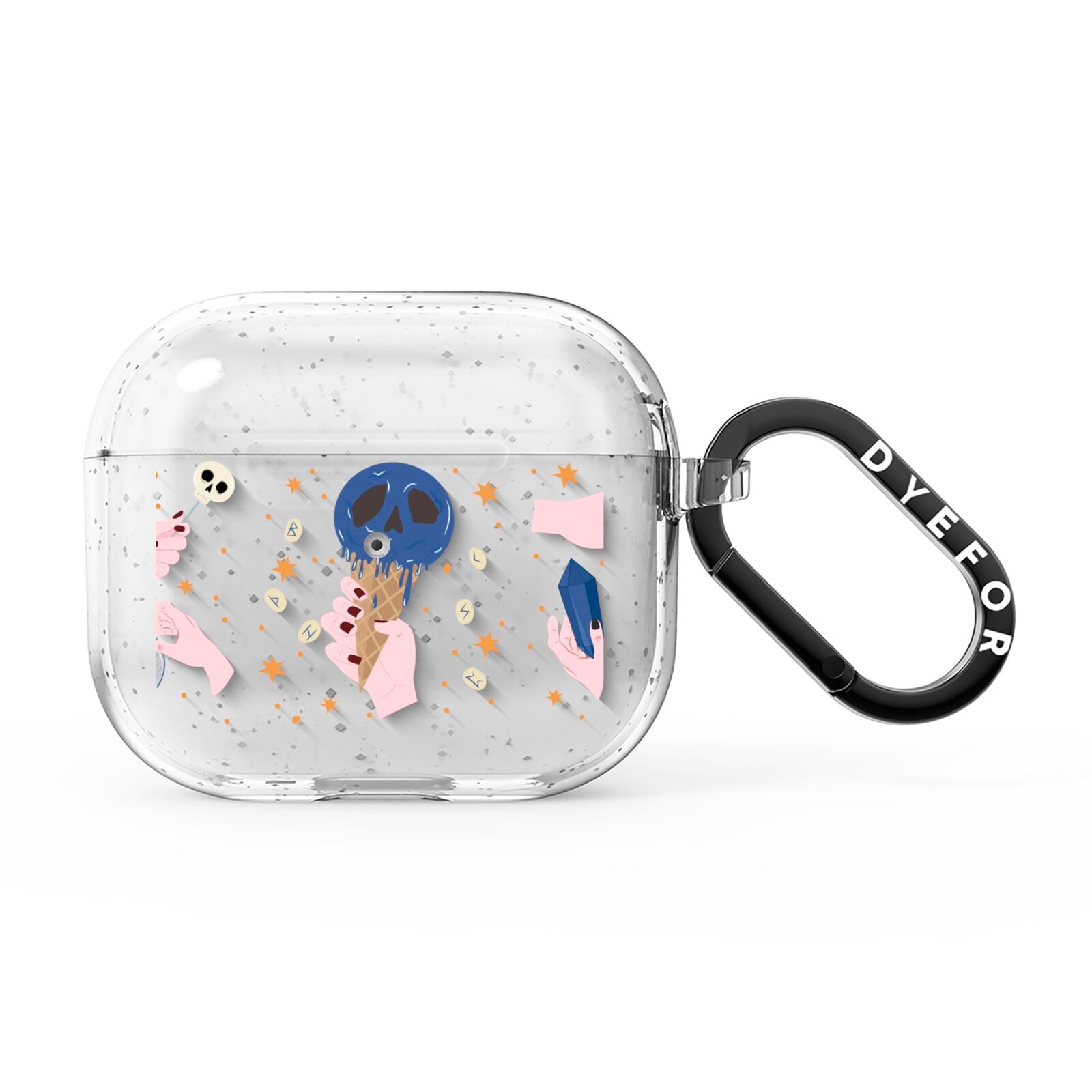 Clairvoyant Witches Hands AirPods Glitter Case 3rd Gen