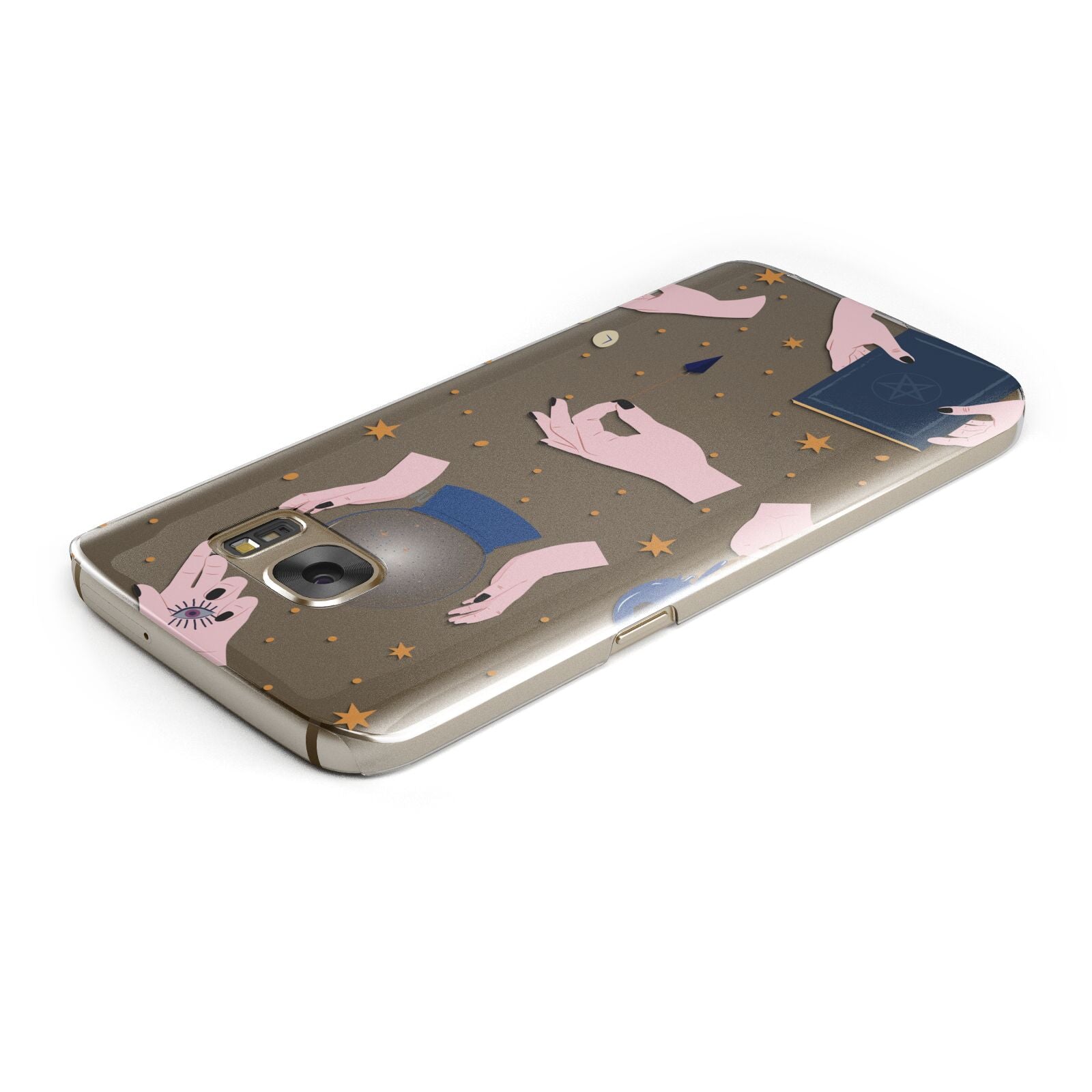 Clairvoyant Witches Hands Samsung Galaxy Case Top Cutout