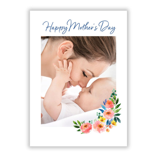 Classic Mothers Day A5 Flat Greetings Card