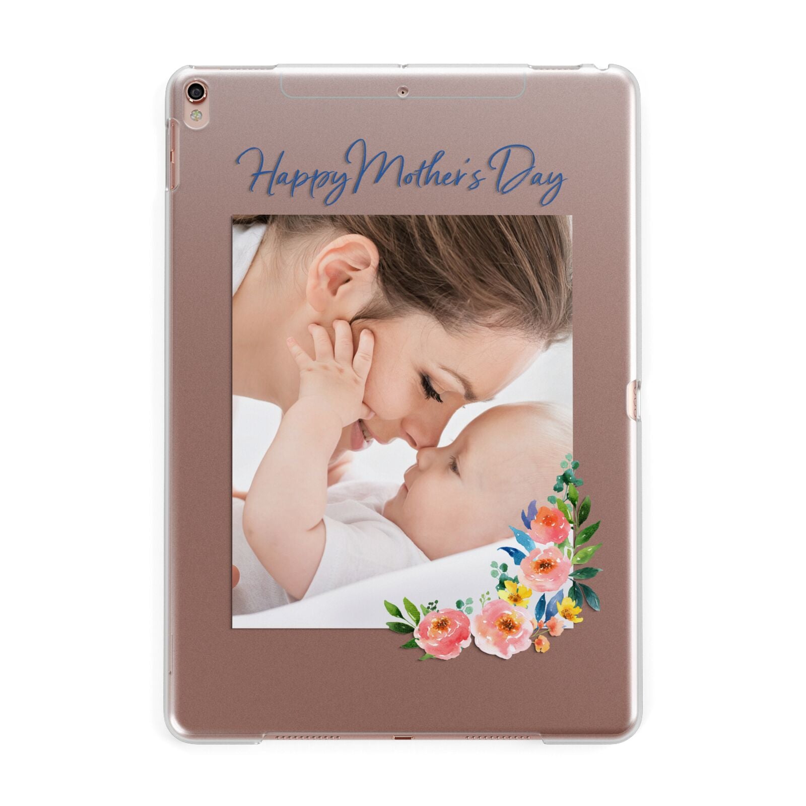 Classic Mothers Day Apple iPad Rose Gold Case