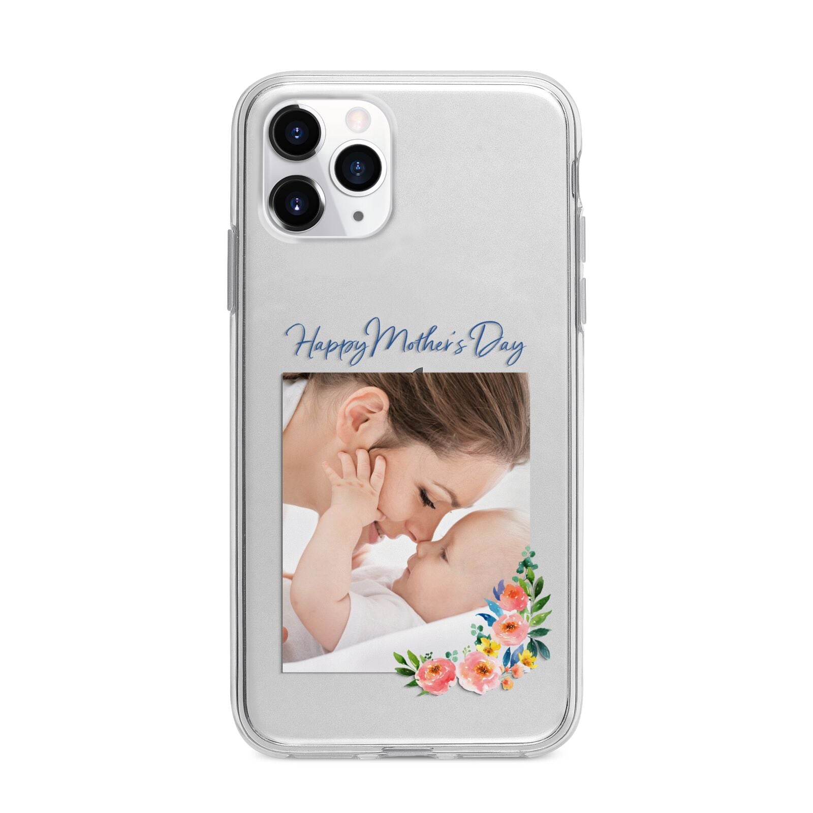 Classic Mothers Day Apple iPhone 11 Pro in Silver with Bumper Case