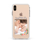 Classic Mothers Day Apple iPhone Xs Max Impact Case White Edge on Gold Phone