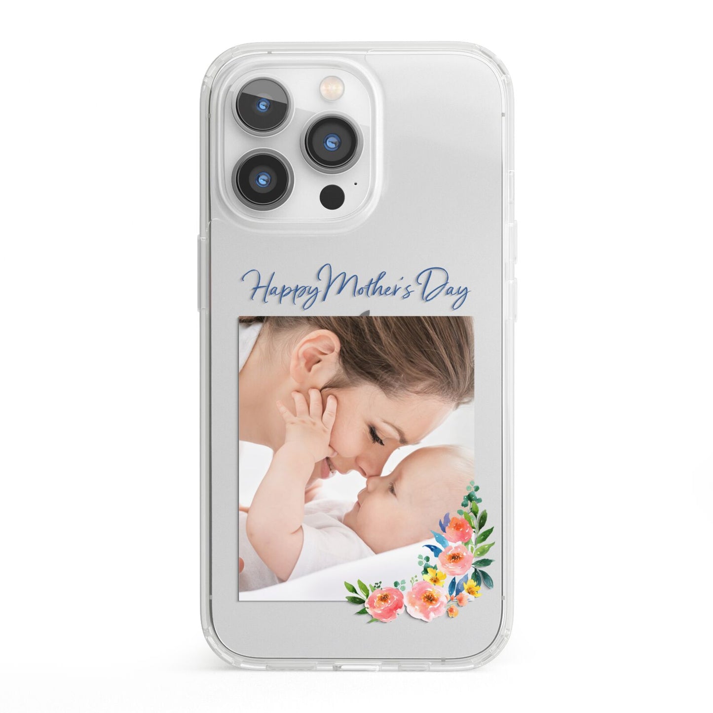 Classic Mothers Day iPhone 13 Pro Clear Bumper Case