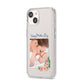 Classic Mothers Day iPhone 14 Clear Tough Case Starlight Angled Image