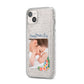 Classic Mothers Day iPhone 14 Plus Glitter Tough Case Starlight Angled Image