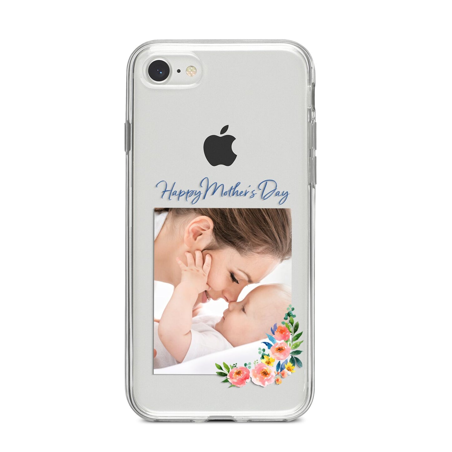 Classic Mothers Day iPhone 8 Bumper Case on Silver iPhone