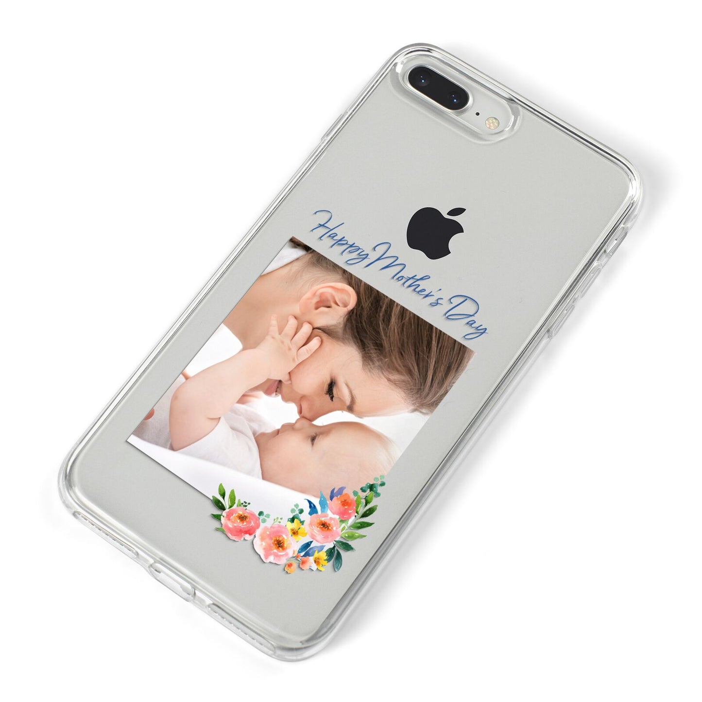 Classic Mothers Day iPhone 8 Plus Bumper Case on Silver iPhone Alternative Image