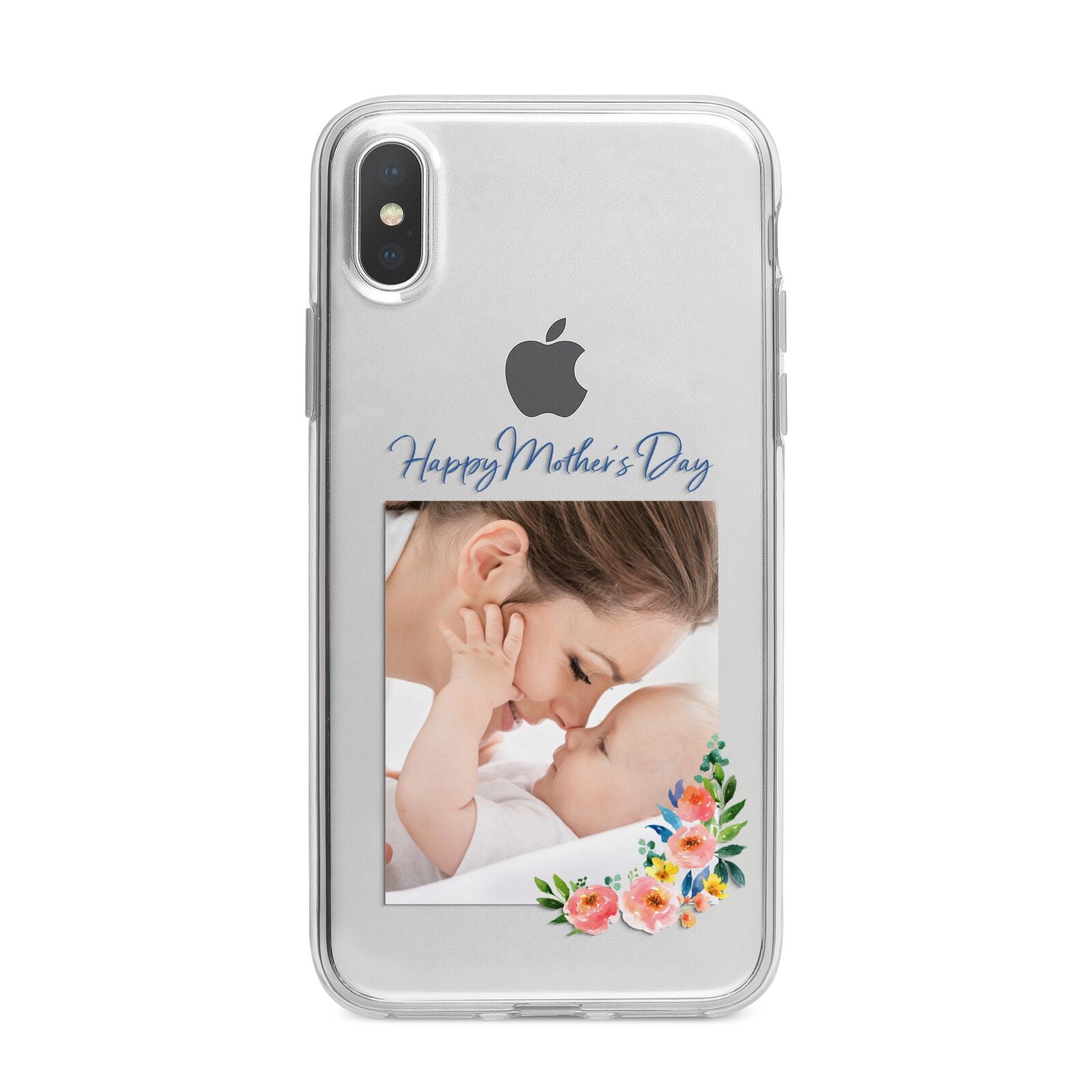 Classic Mothers Day iPhone X Bumper Case on Silver iPhone Alternative Image 1