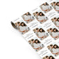 Classic Valentine s Photo Personalised Gift Wrap