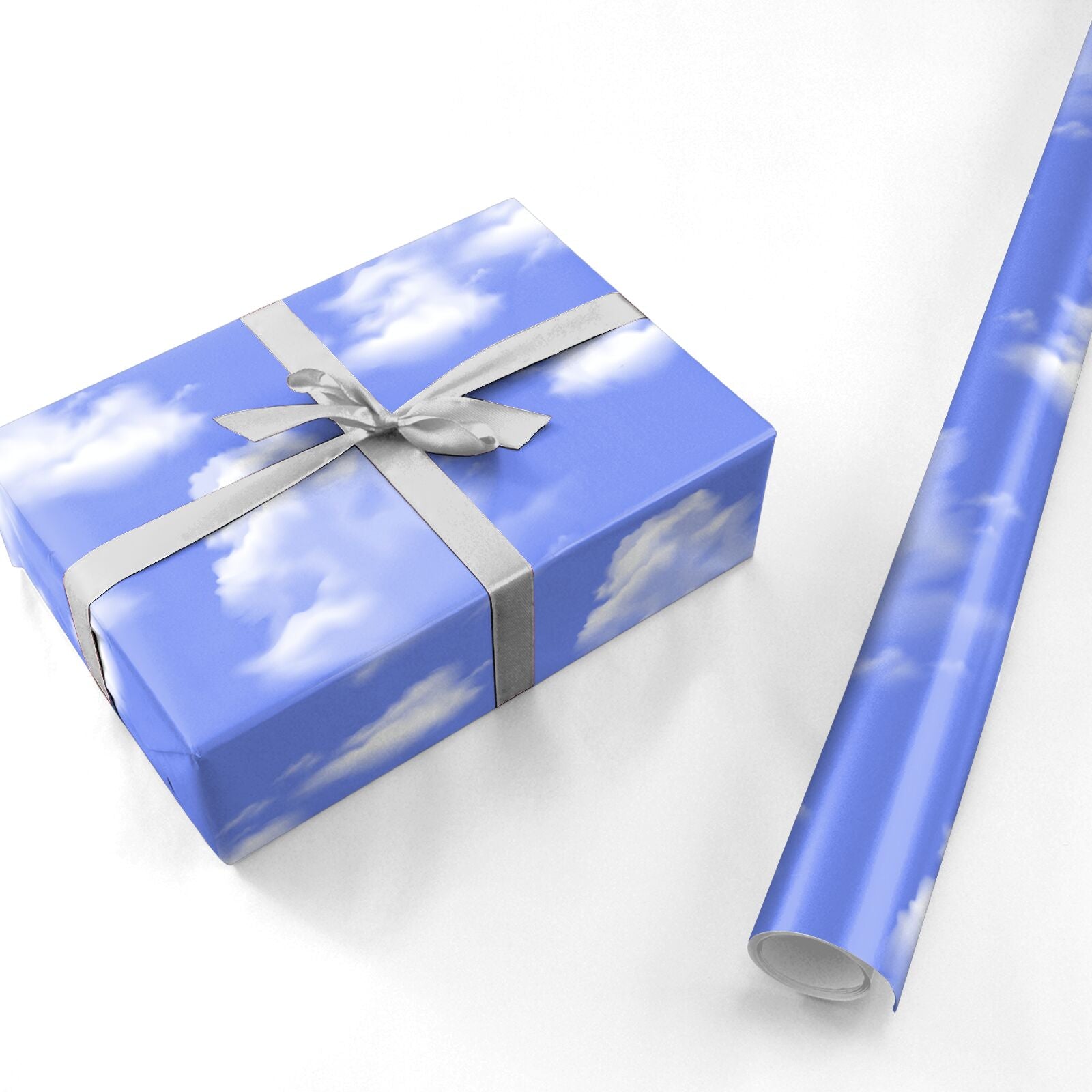 Clouds Personalised Wrapping Paper