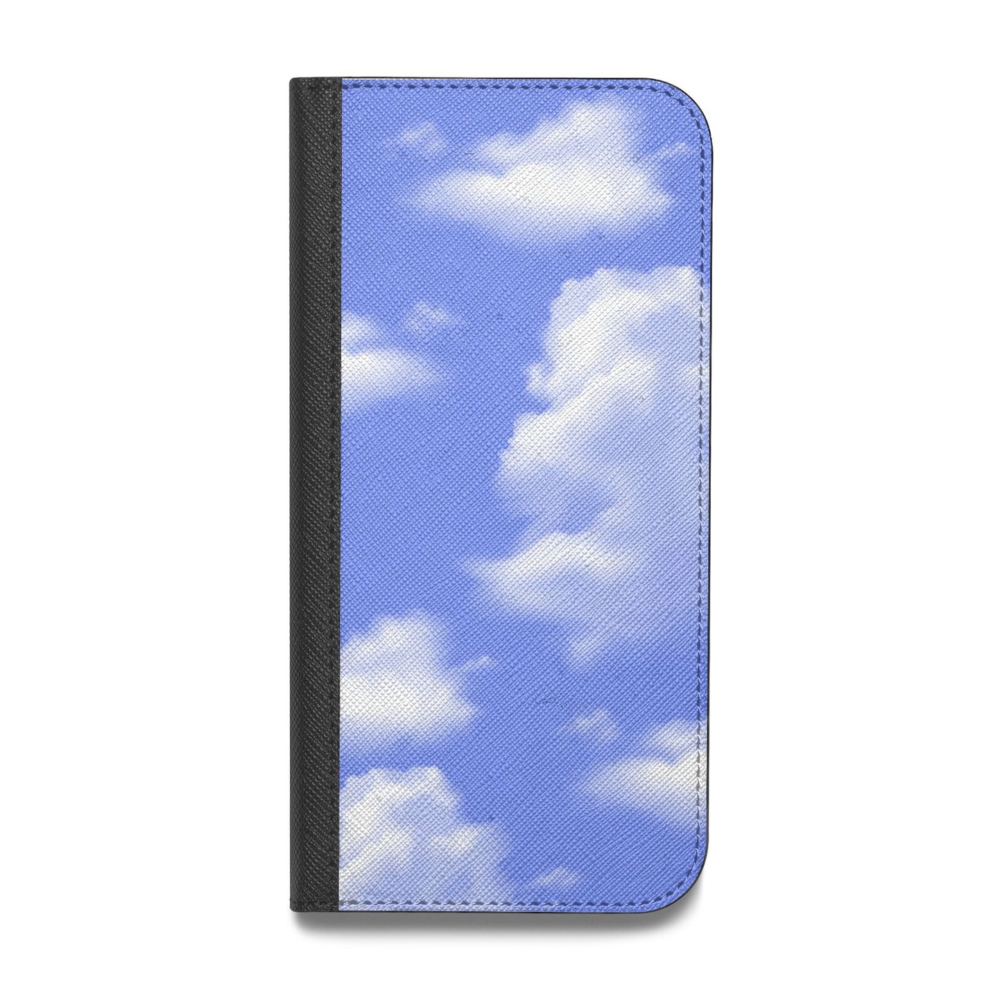 Clouds Vegan Leather Flip Samsung Case