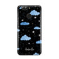 Cloudy Night Sky with Name Huawei Nova 2s Phone Case