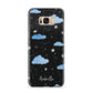 Cloudy Night Sky with Name Samsung Galaxy S8 Plus Case