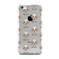Clumber Spaniel Icon with Name Apple iPhone 5c Case