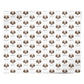 Clumber Spaniel Icon with Name Personalised Wrapping Paper Alternative