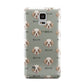 Clumber Spaniel Icon with Name Samsung Galaxy Note 4 Case