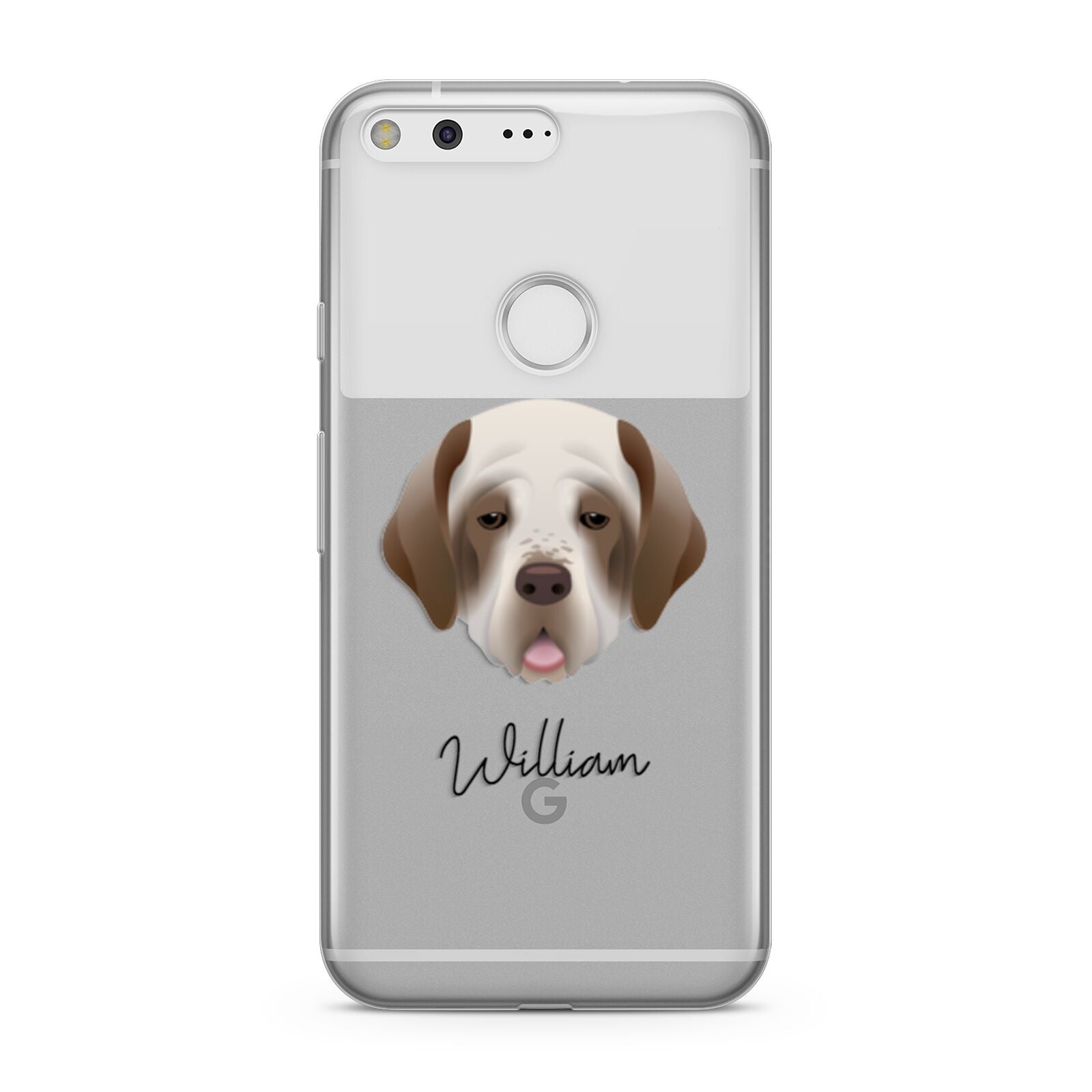 Clumber Spaniel Personalised Google Pixel Case