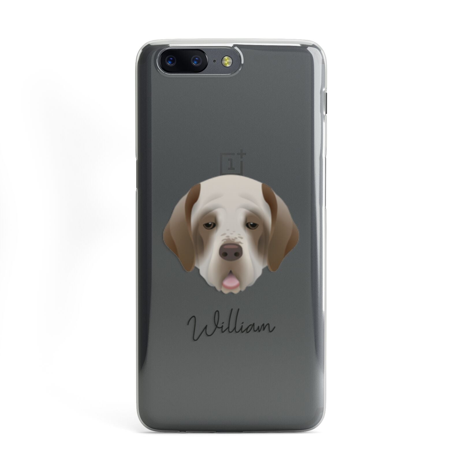 Clumber Spaniel Personalised OnePlus Case