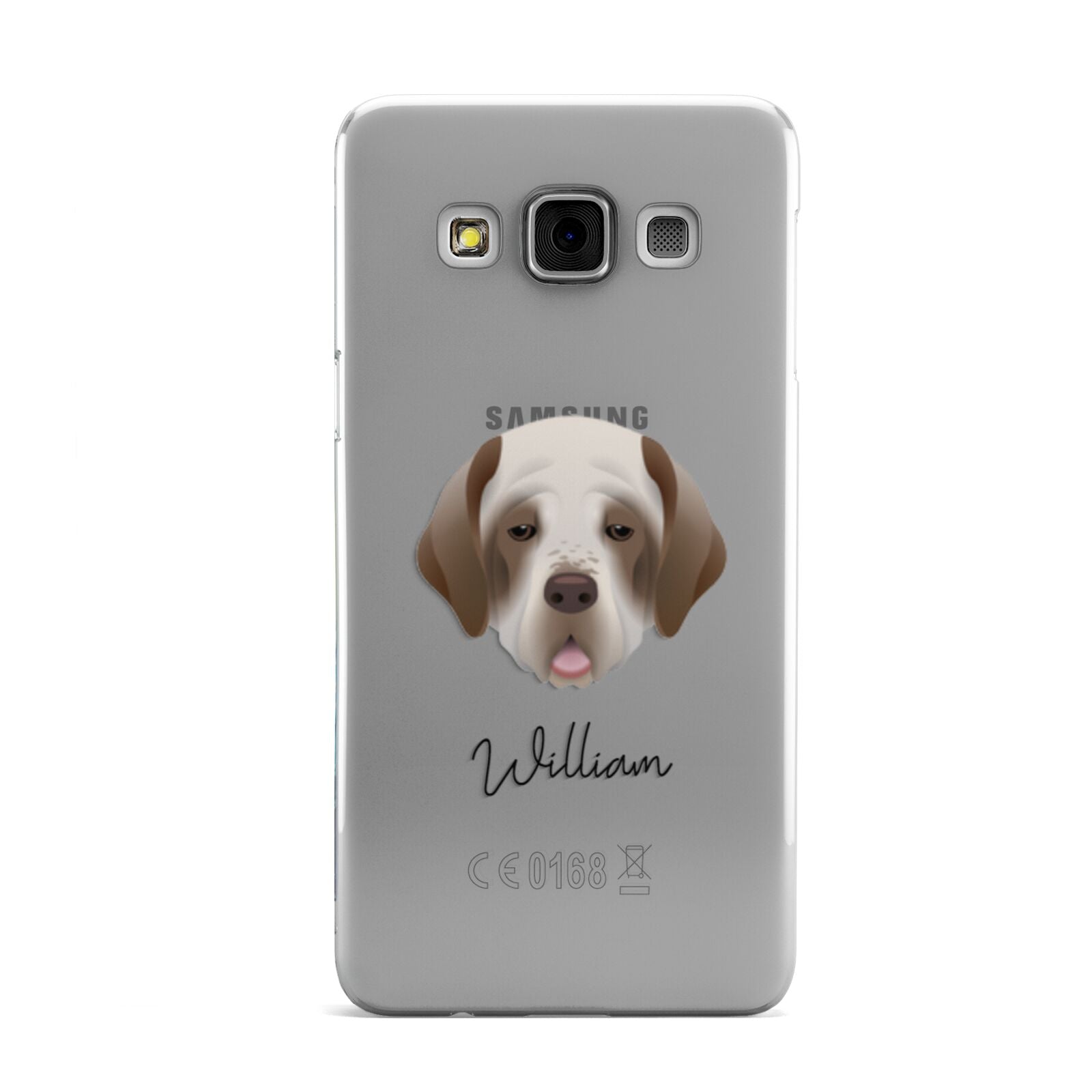 Clumber Spaniel Personalised Samsung Galaxy A3 Case