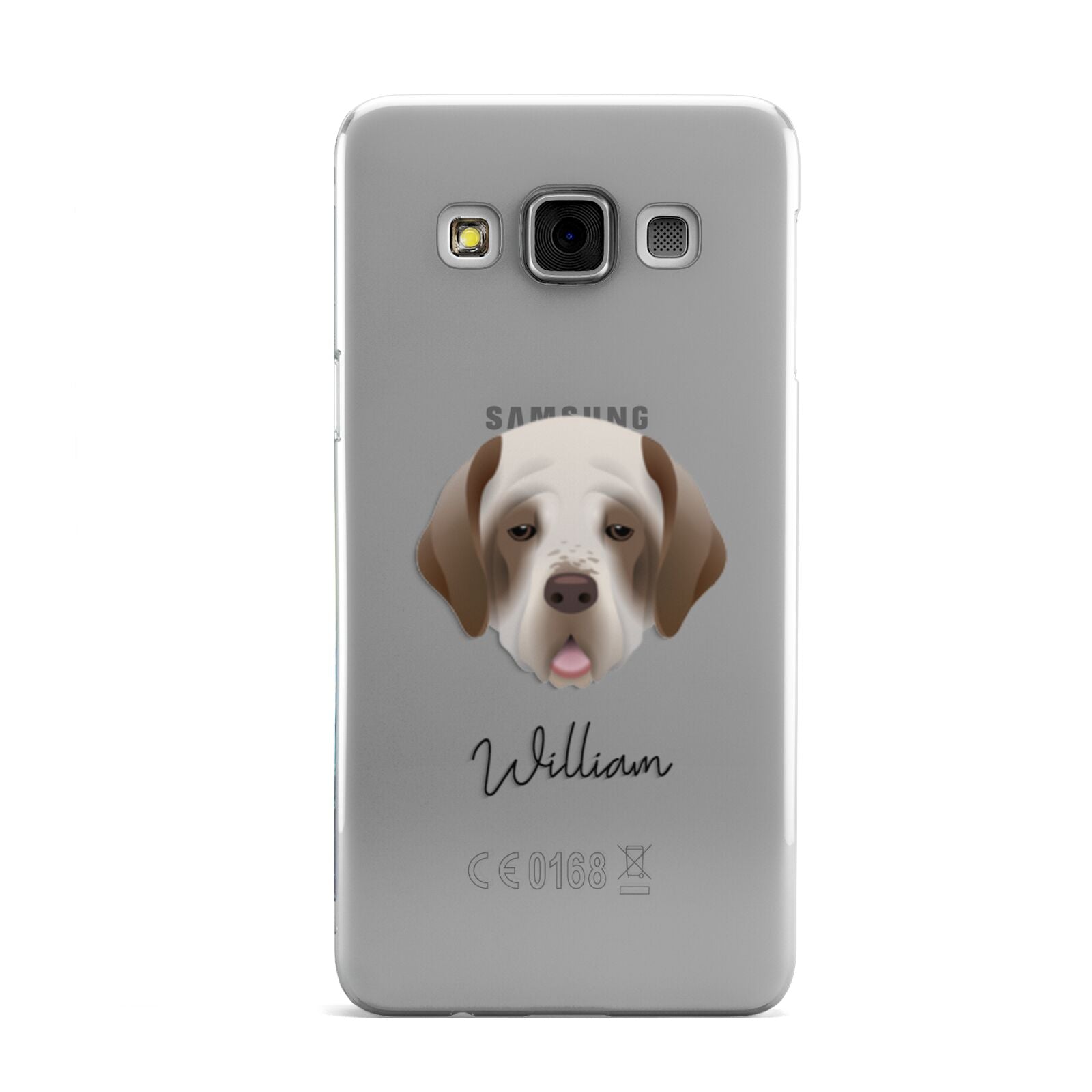 Clumber Spaniel Personalised Samsung Galaxy A3 Case