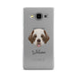 Clumber Spaniel Personalised Samsung Galaxy A5 Case