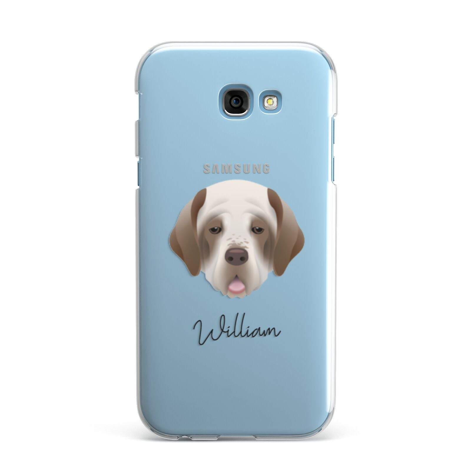 Clumber Spaniel Personalised Samsung Galaxy A7 2017 Case