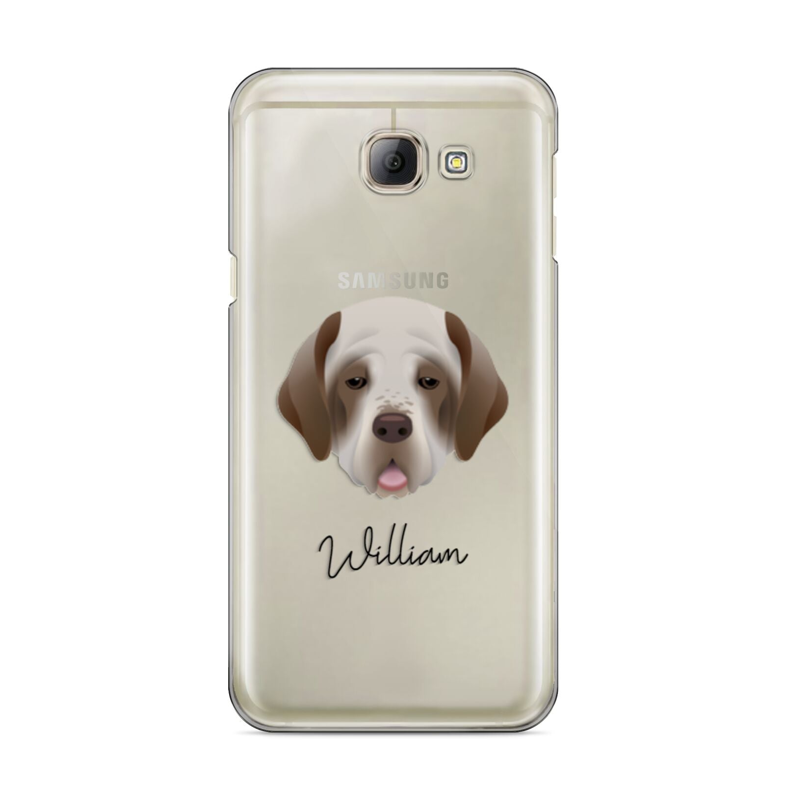 Clumber Spaniel Personalised Samsung Galaxy A8 2016 Case