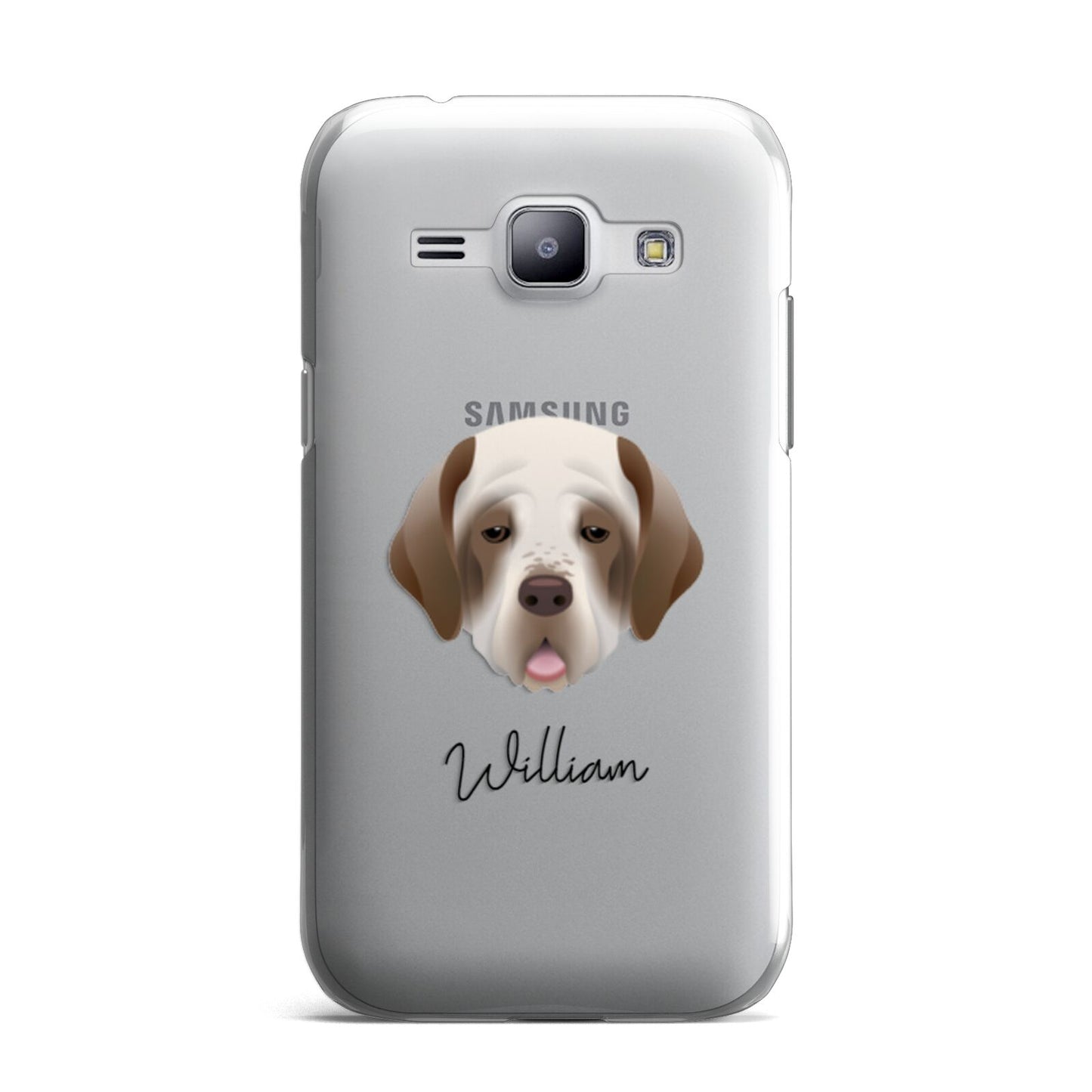 Clumber Spaniel Personalised Samsung Galaxy J1 2015 Case