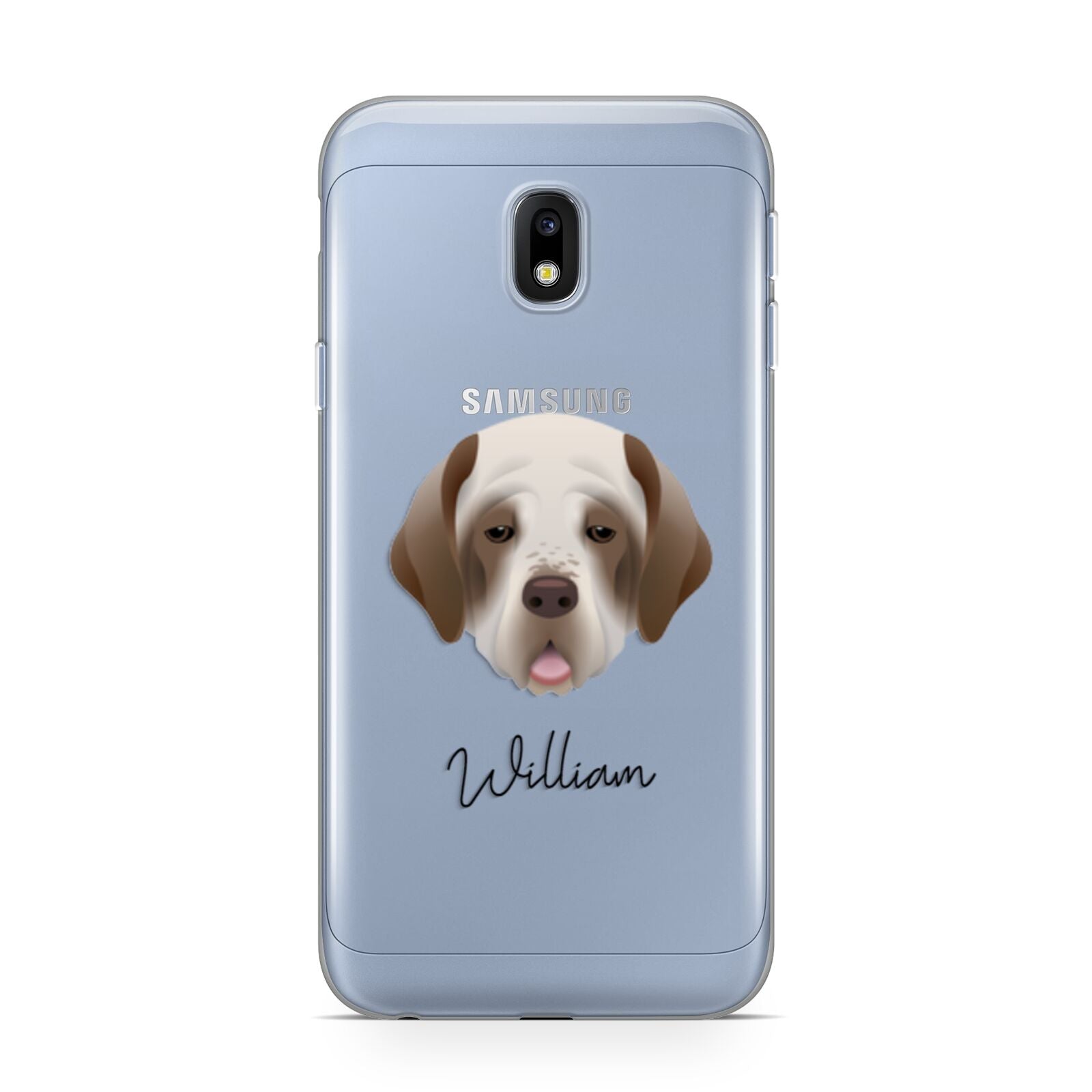 Clumber Spaniel Personalised Samsung Galaxy J3 2017 Case