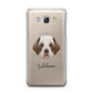 Clumber Spaniel Personalised Samsung Galaxy J5 2016 Case