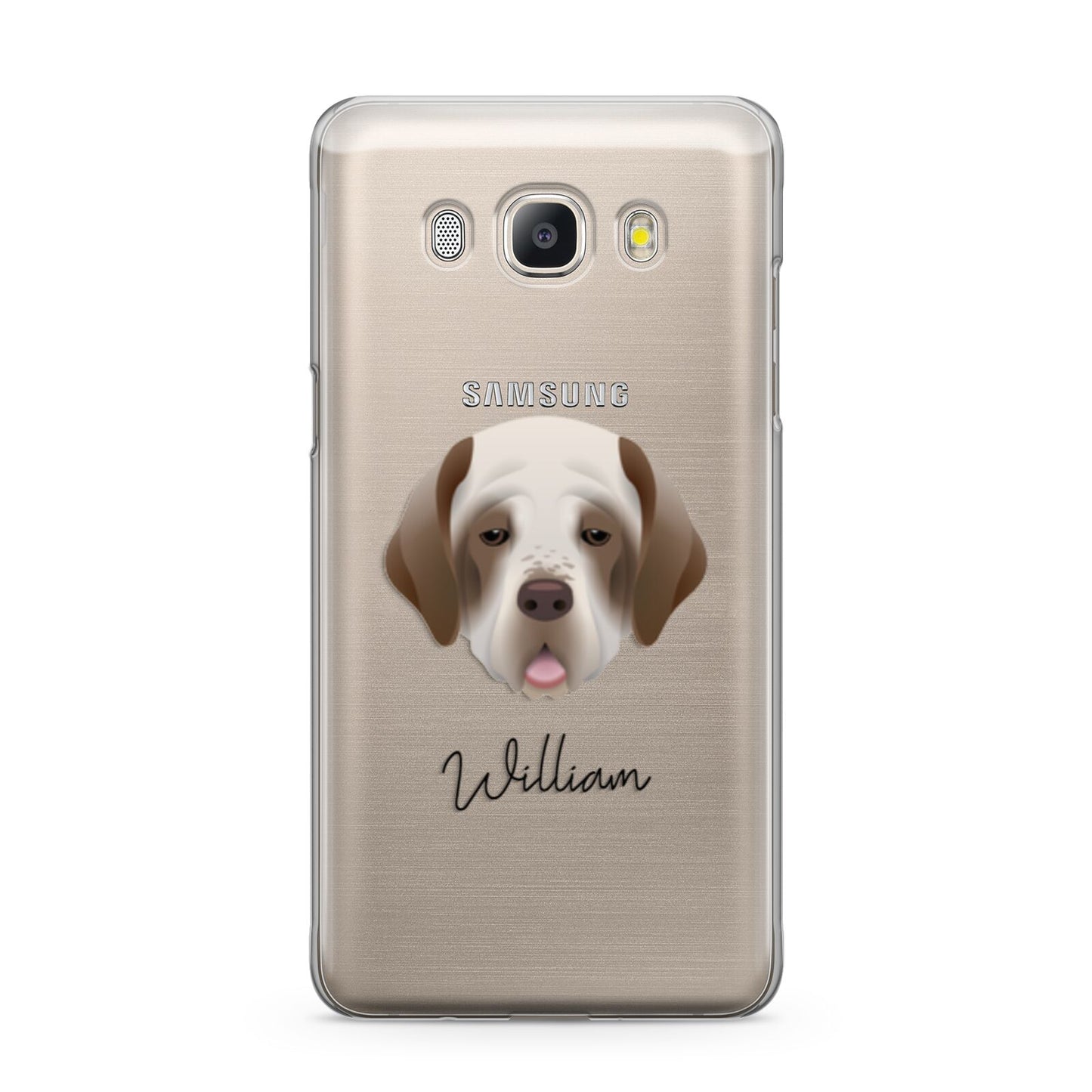 Clumber Spaniel Personalised Samsung Galaxy J5 2016 Case