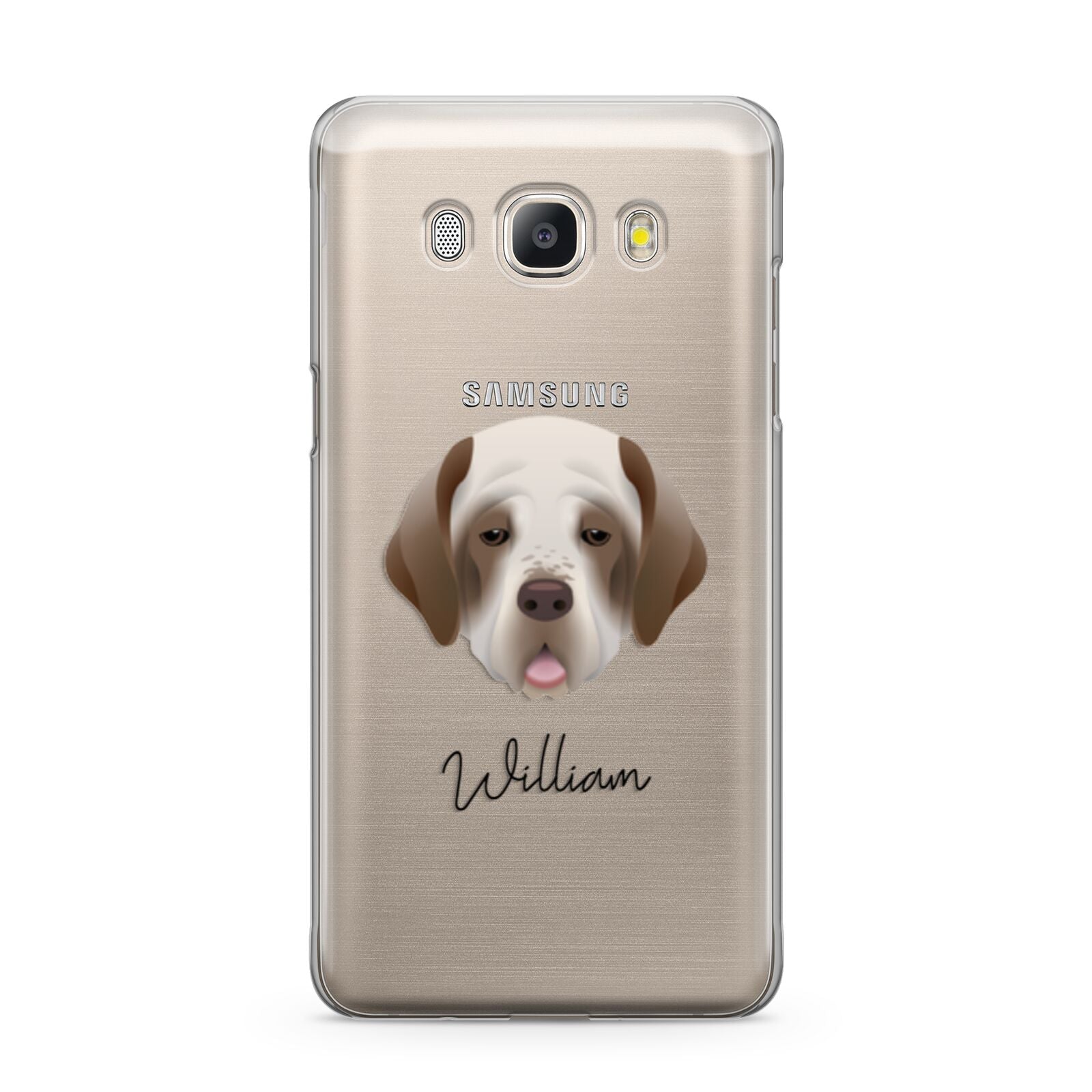 Clumber Spaniel Personalised Samsung Galaxy J5 2016 Case