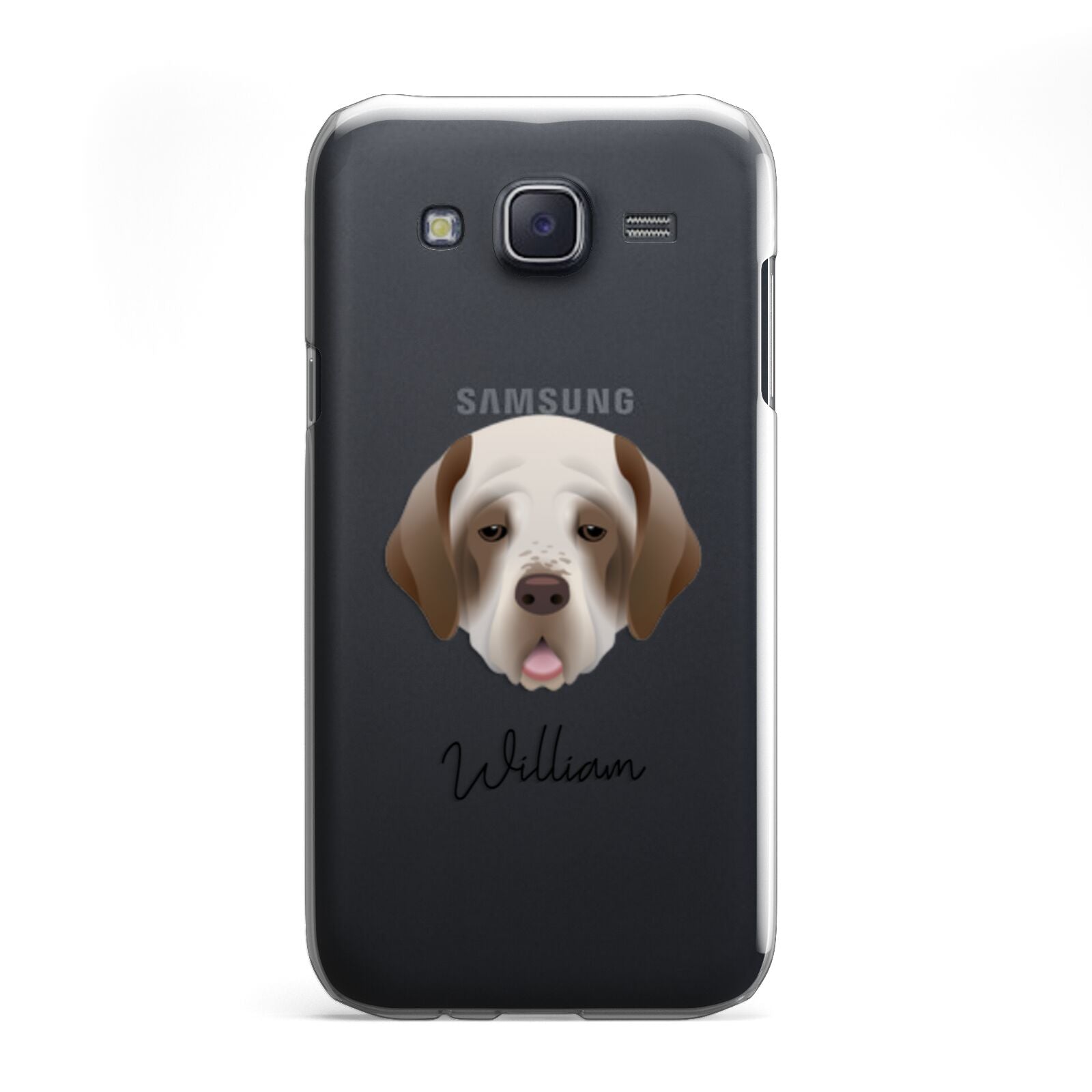 Clumber Spaniel Personalised Samsung Galaxy J5 Case