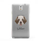 Clumber Spaniel Personalised Samsung Galaxy Note 3 Case