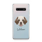Clumber Spaniel Personalised Samsung Galaxy S10 Plus Case