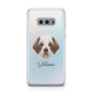 Clumber Spaniel Personalised Samsung Galaxy S10E Case