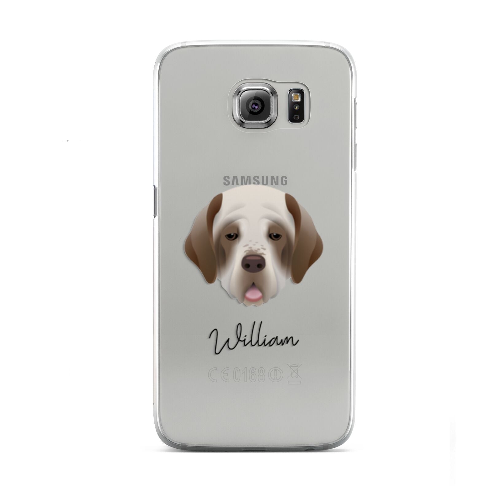 Clumber Spaniel Personalised Samsung Galaxy S6 Case